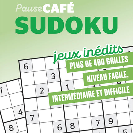 Pause café - Sudoku - Vol. 2 - Nº 2 Jeux inédits