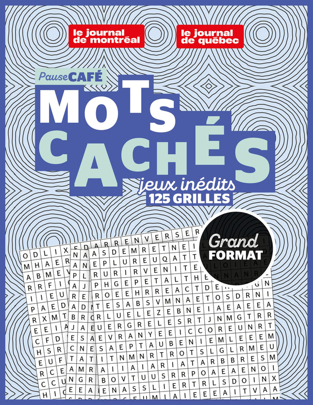 Pause-café : Mots cachés (Grand format) No.1
