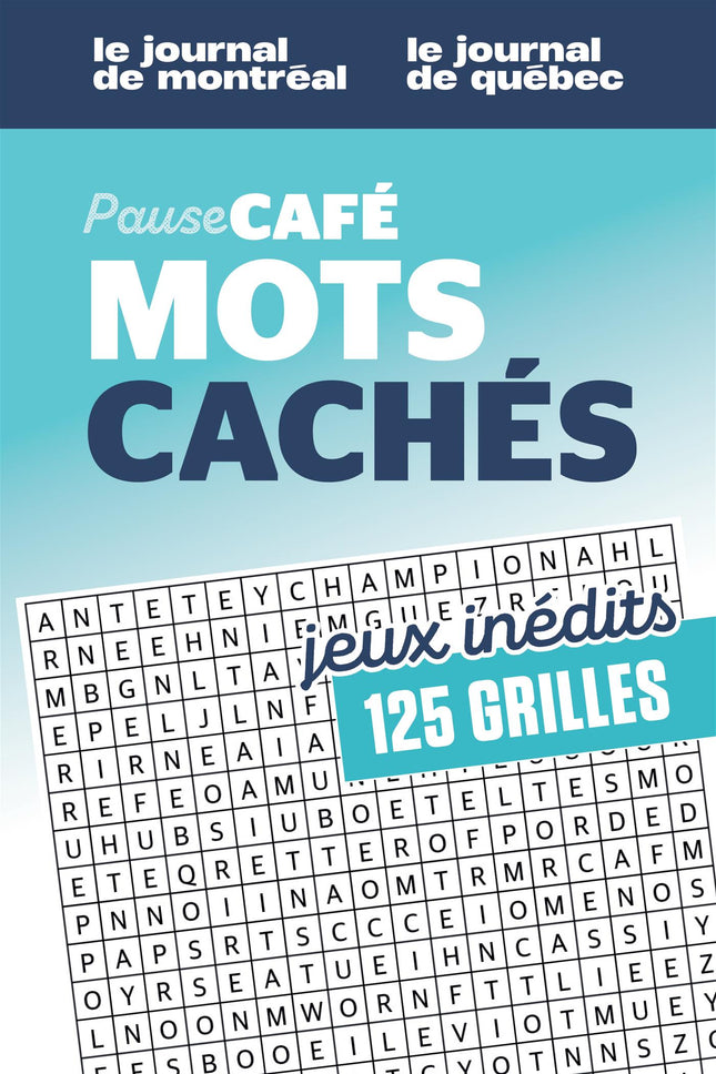 Pause café mots cachés jeux inédits 125 grilles