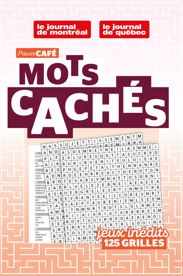 Pause Café : Mots cachés no 2
