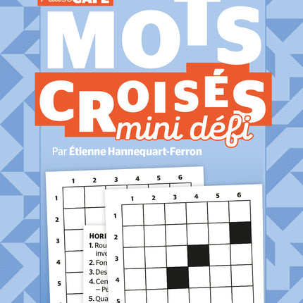 Pause Café : Mots croisés mini 2026 no 1 (Format poche)