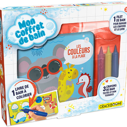 Mon coffret de bain - Les couleurs a la plage