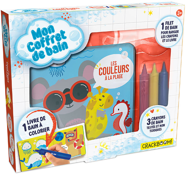 Mon coffret de bain - Les couleurs a la plage