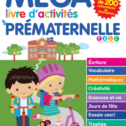 Méga livre d'activités - Prématernelle