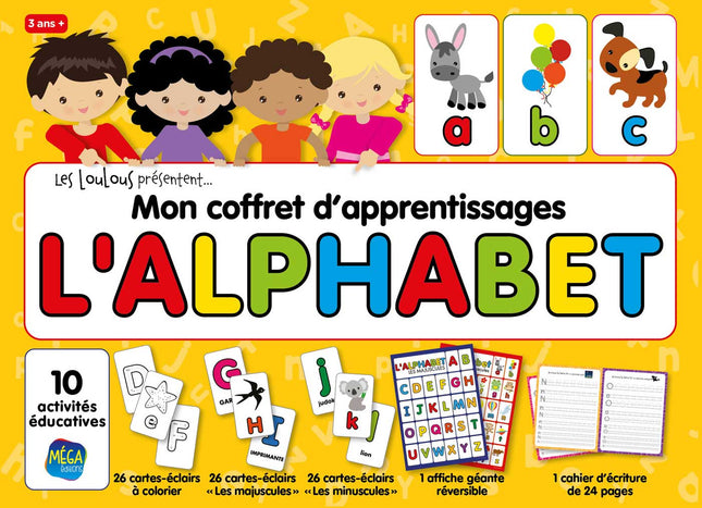 Mon coffret d'apprentissages - L'alphabet