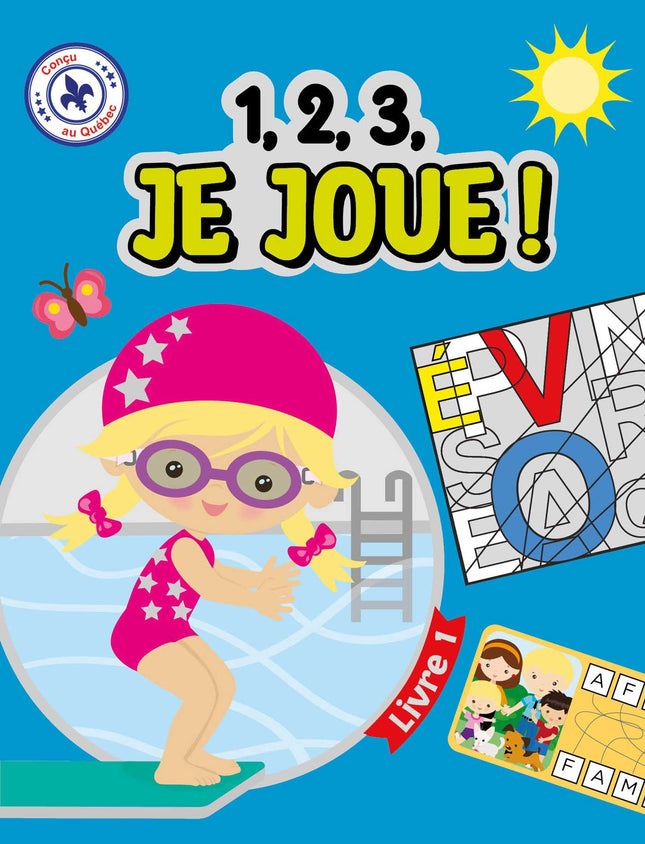 1, 2, 3, je joue! Livre 1