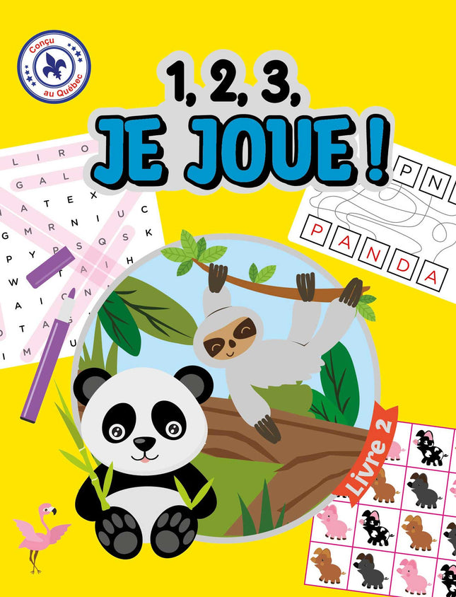 1, 2, 3, je joue! Livre 2