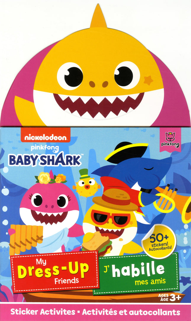 Baby Shark - J'habille mes amis Activités et autocollants