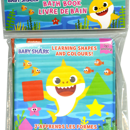 Baby Shark - Bath Book I learn shapes and colors