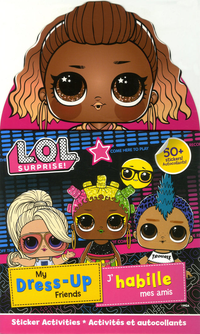 L.O.L. Surprise! - Dress My Friends Activities and Stickers