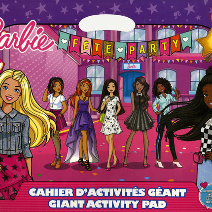 Barbie - Giant Activity Book Stickers included