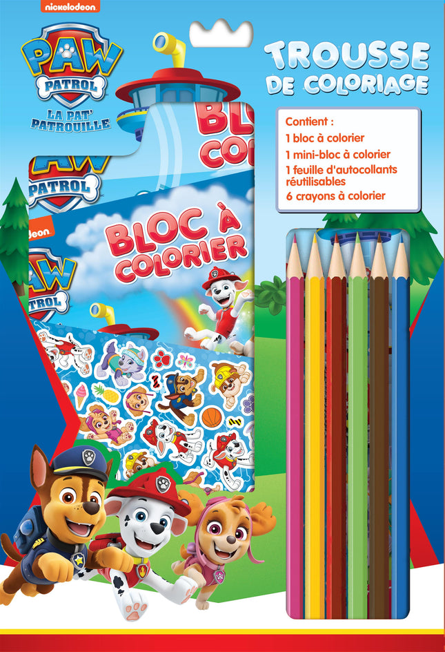 La Pat'Patrouille - Trousse de coloriage
