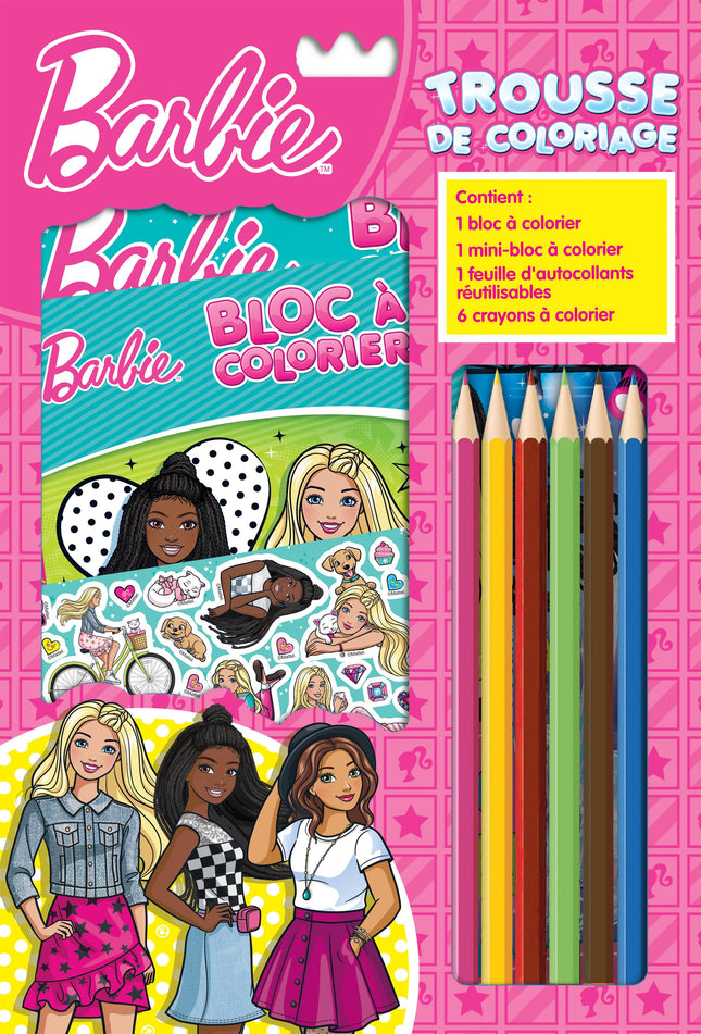 Barbie - Trousse de coloriage