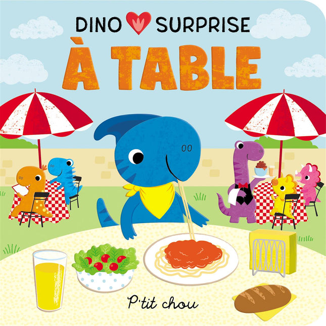 Dino surprise à table - Rabats surprises