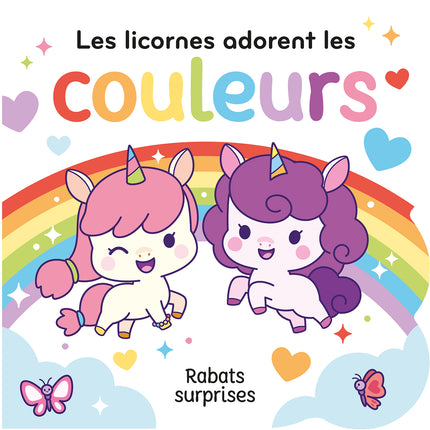 Les licornes adorent les couleurs Rabats surprises