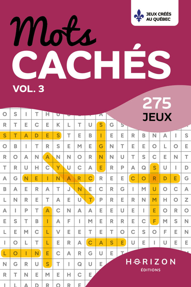 Mots cachés - Vol. 3 275 jeux
