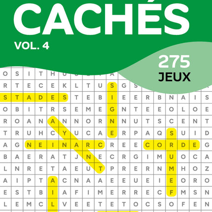 Mots cachés - Vol. 4 275 jeux