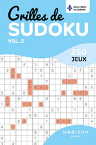 Grilles de sudoku - Vol. 2 250 jeux