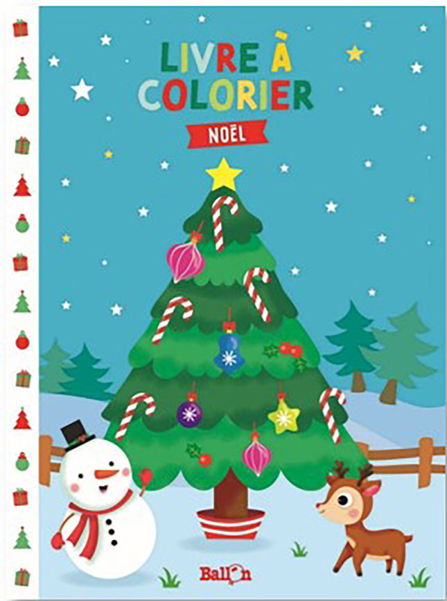 Livre à colorier Noël Collectif