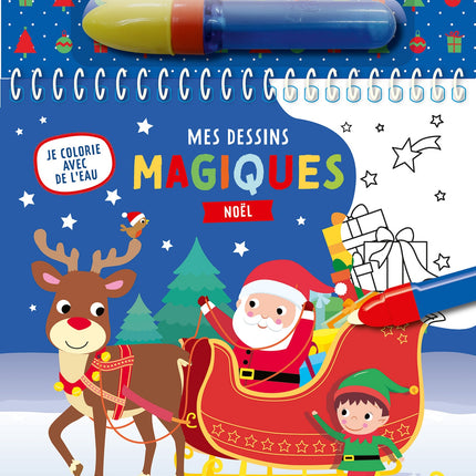 I'M COLORING WITH WATER CHRISTMAS