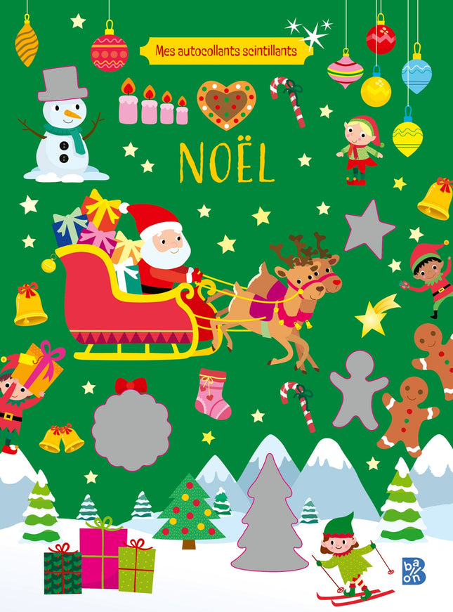 Livre d'autocollants - Noël Carine Smeers