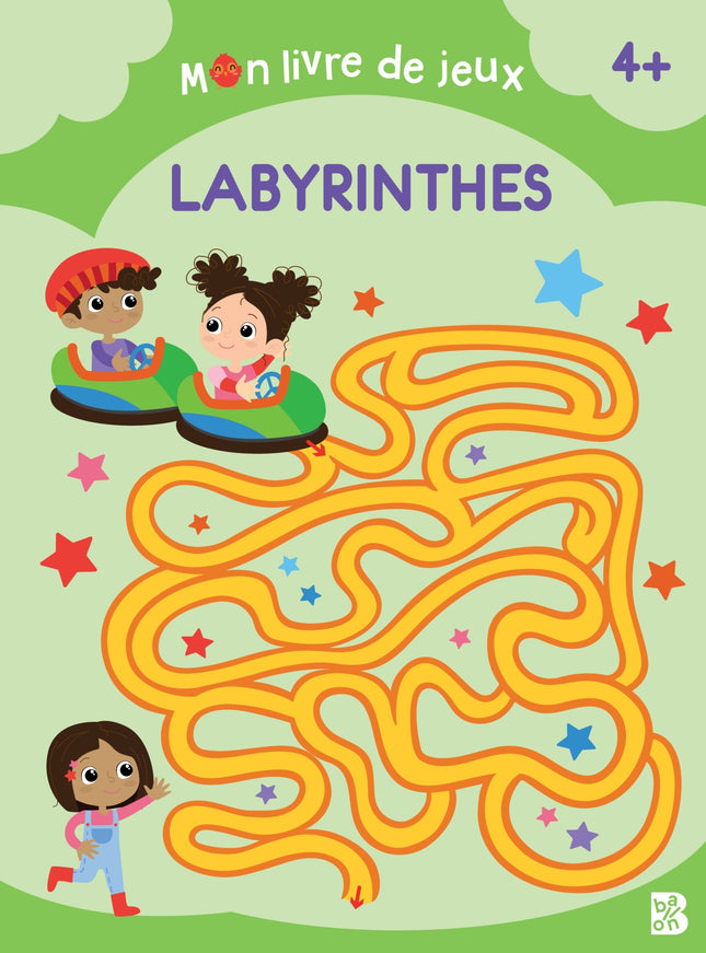 Mon livre de jeux - Labyrinthes 4+
