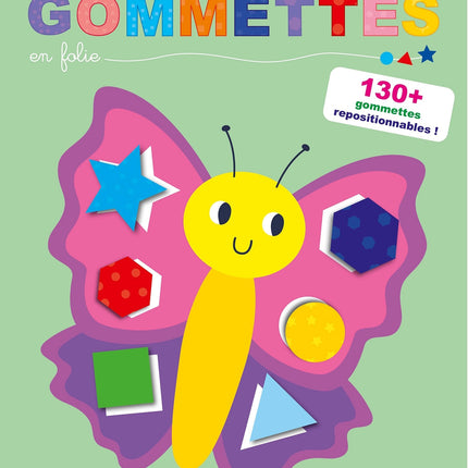 Gommettes en folie Papillon