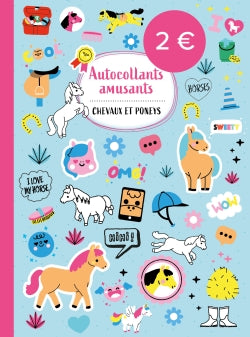 Chevaux et poneys - Autocollants amusants