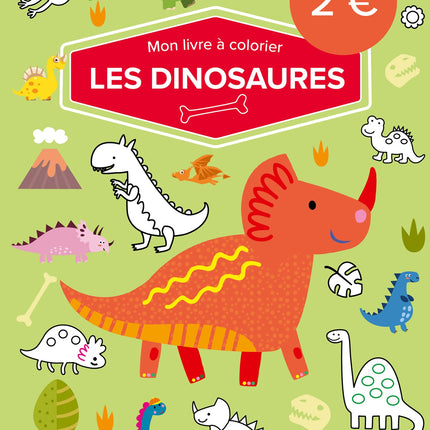 Mon livre à colorier - Les dinosaures