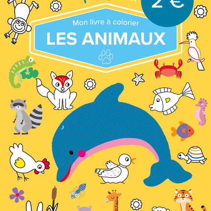 Mon livre à colorier - Les animaux