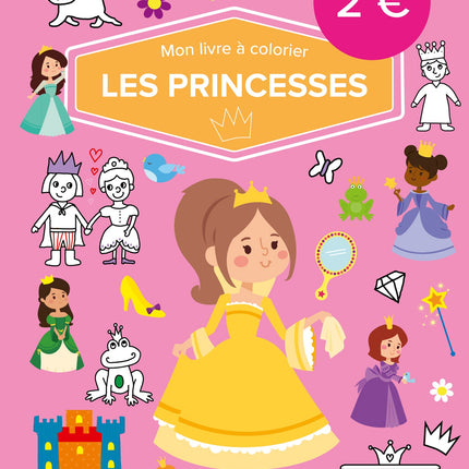 Mon livre à colorier - Les princesses
