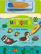 My first coloring book with water: Baby animals