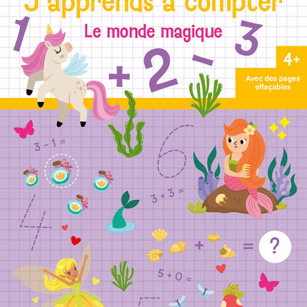 I'm learning to count: The magical world 4+