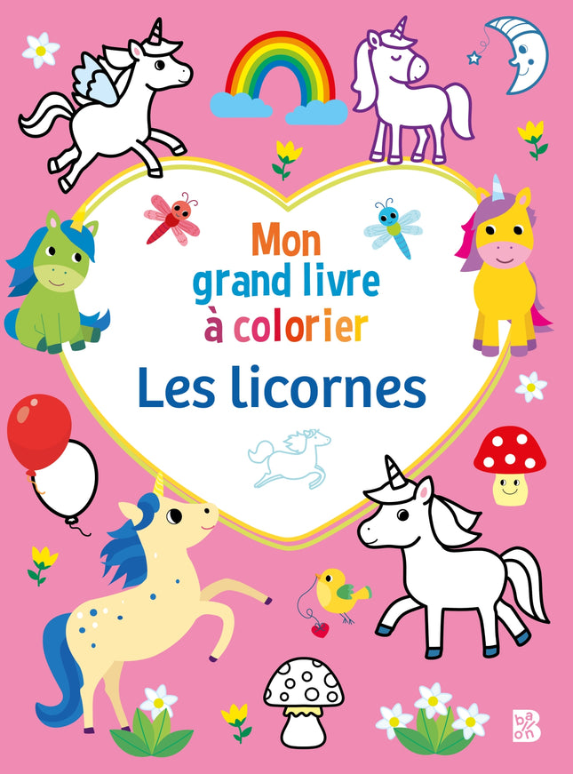 My Big Coloring Book: Unicorns