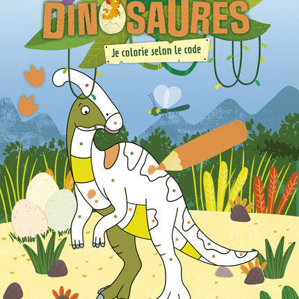 Dinosaurs: I color according to the code