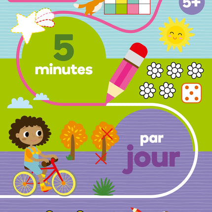 Mon livre d'exercices : 5 minutes par jour 5+