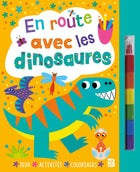 On the Road with Dinosaurs (book with felt-tip pen)