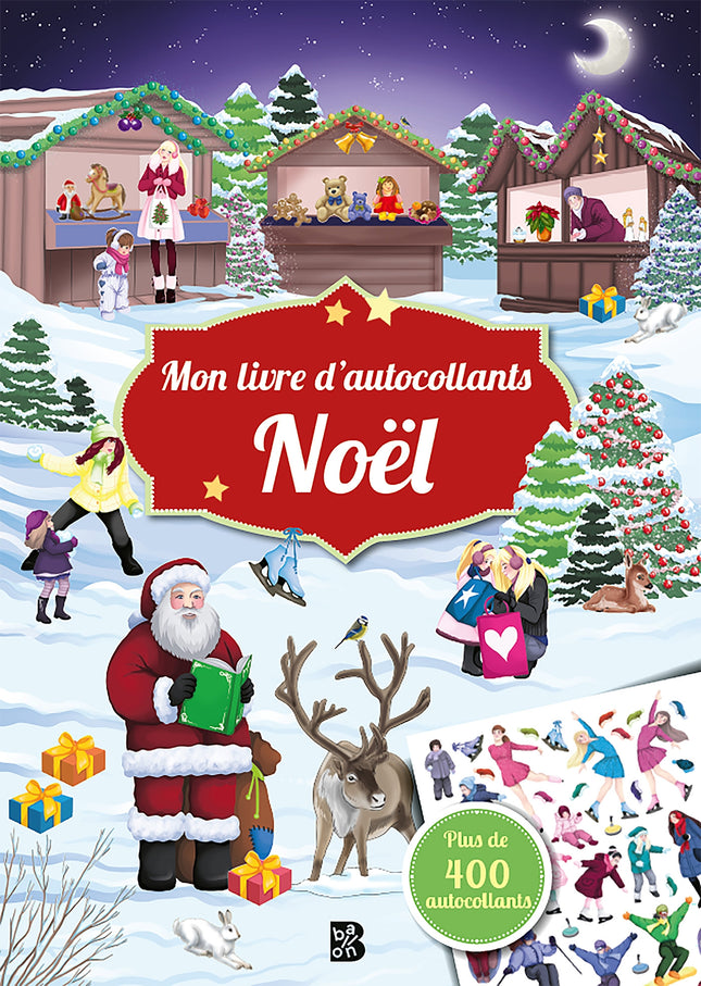 Mon livre d'autocollants : Noël - Collectif