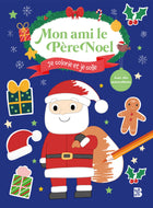 My friend Santa Claus: I color and I glue