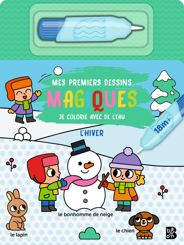 My first magical drawings: Winter 