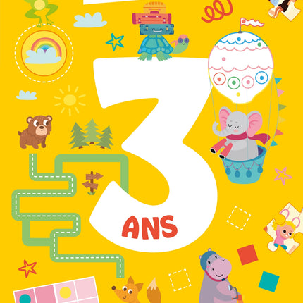 Mon livre de jeux 3 ans