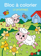 Coloring Pad: Spring