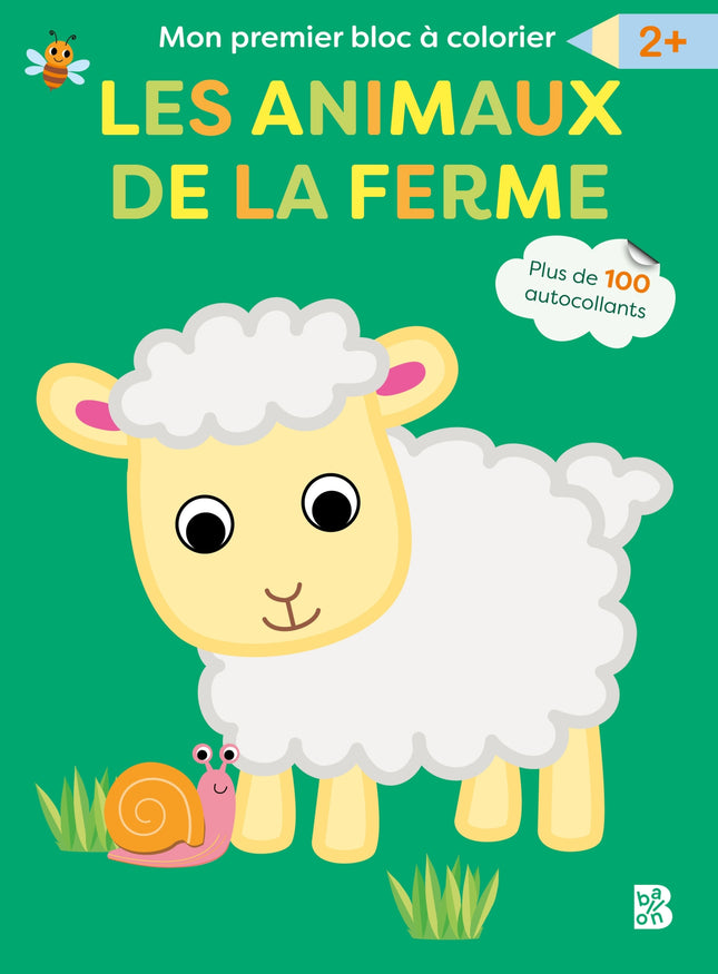 My First Coloring Pad: Farm Animals