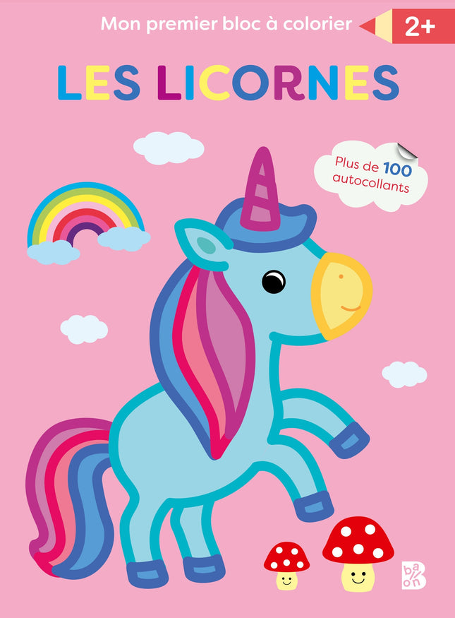 My First Coloring Block: Unicorns