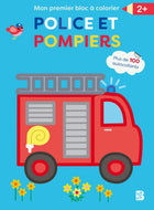 My First Coloring Block: Police and Firefighters