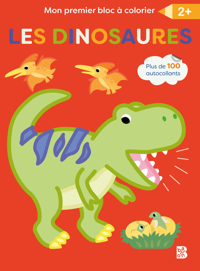 My First Coloring Block: Dinosaurs