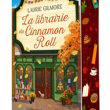 La librairie du Cinnamon Roll