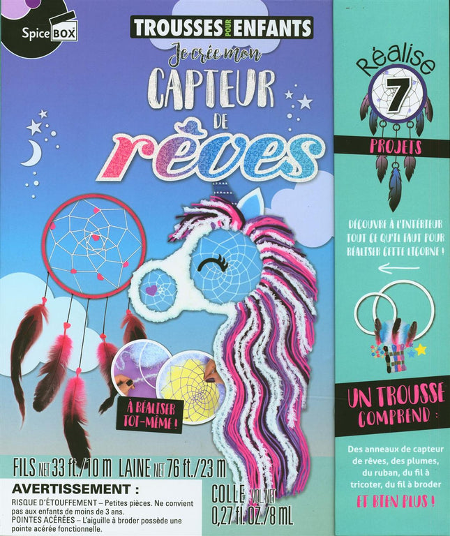 Je crée mon capteur de rêves – Trousse créative