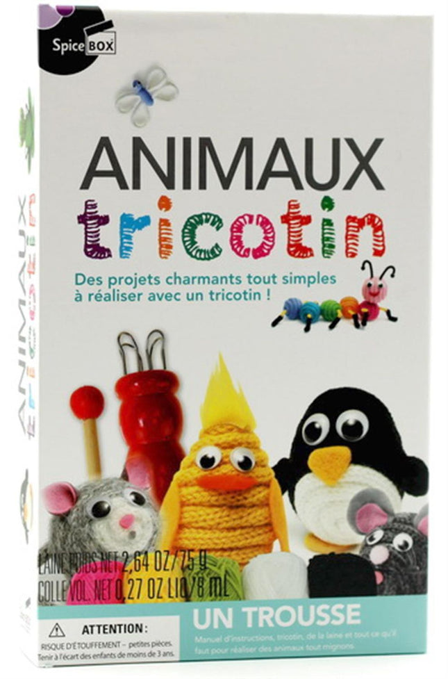 Animaux tricotin - Des projets charmants tout simples à réaliser avec un tricotin !