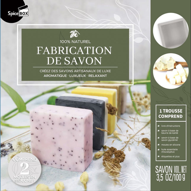 Trousse de fabrication de savon – 100 % naturel